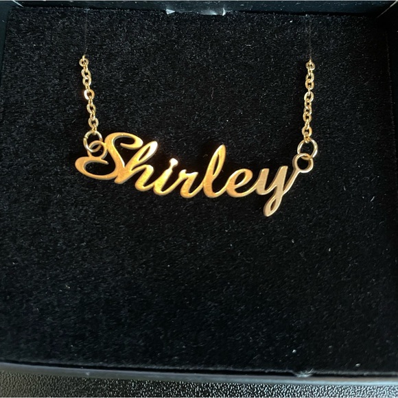 Mint & Lilly Name Necklace - Shirley - Picture 1 of 3